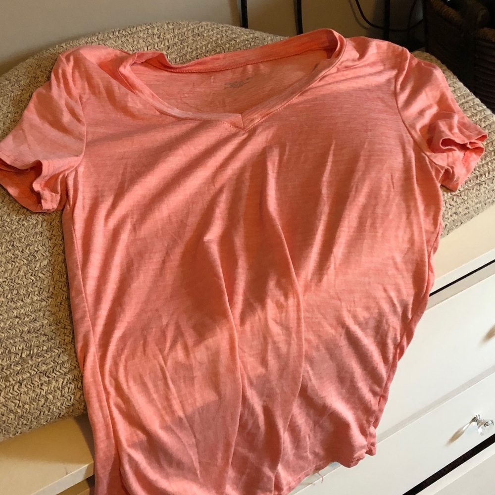 Active USA Coral Short Sleeve Tee